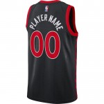 Toronto Raptors Trikot Benutzerdefinierte Jordan 2022-23 Statement Edition Schwarz Swingman - Herren
